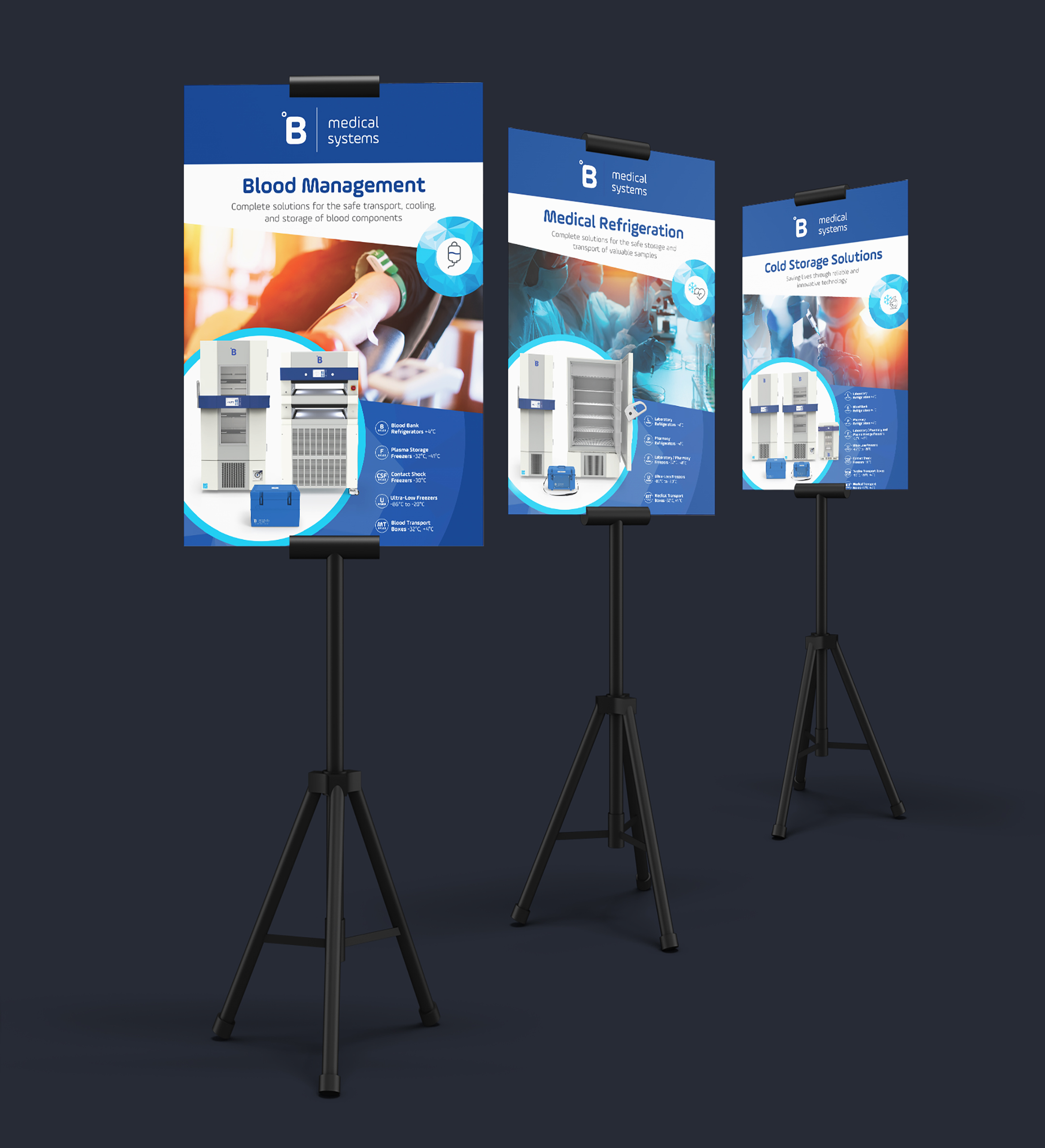 B Medical Pull Up Banners